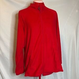 LL29 Carol hochman zip up fleecy jacket